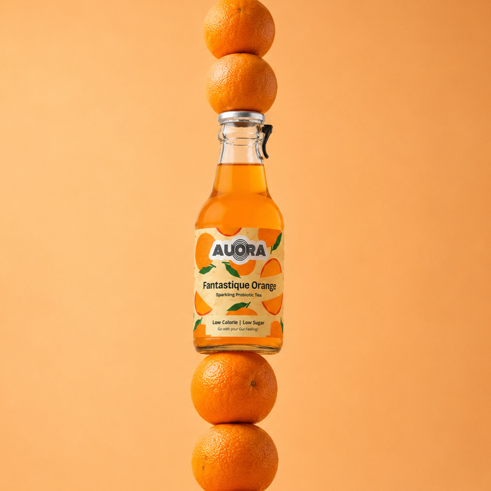 Fantastique Orange Kombucha - Sparkling Probiotic Tea