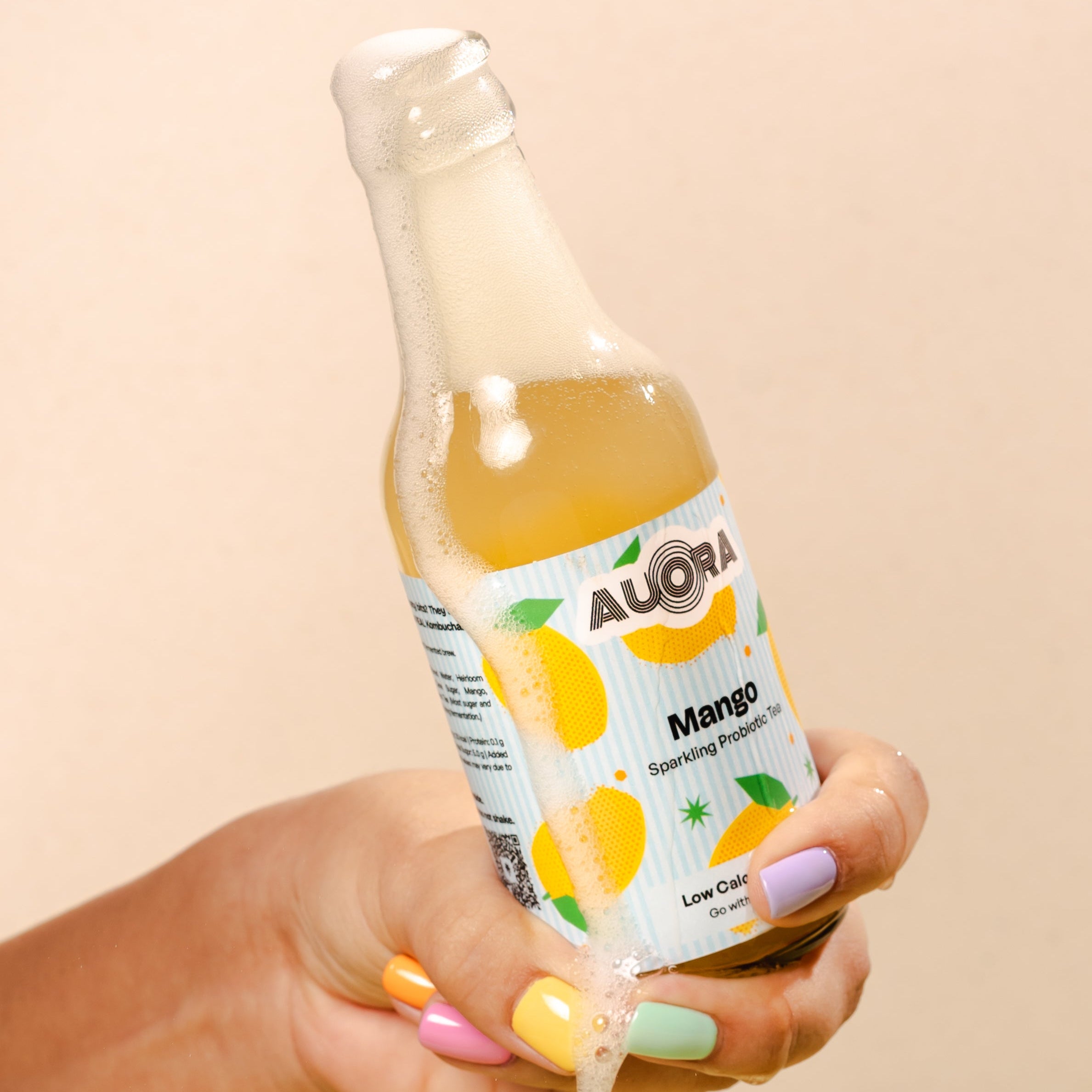 Mango Kombucha - Sparkling Probiotic Tea