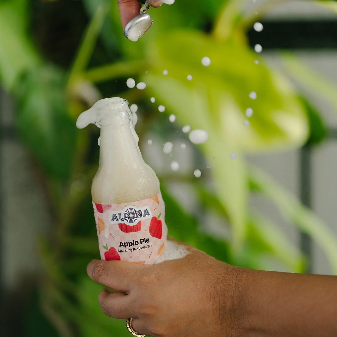 Apple Pie kombucha — probiotic tea Bangalore